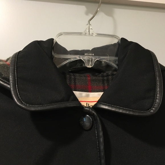 Talbots Petites Black Polyester Winter Jacket With Removeable Hood Size P - Picture 4 of 13